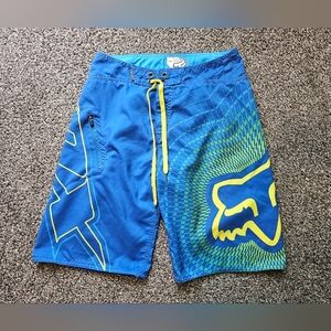 Y2k Fox Boardshorts sz 18